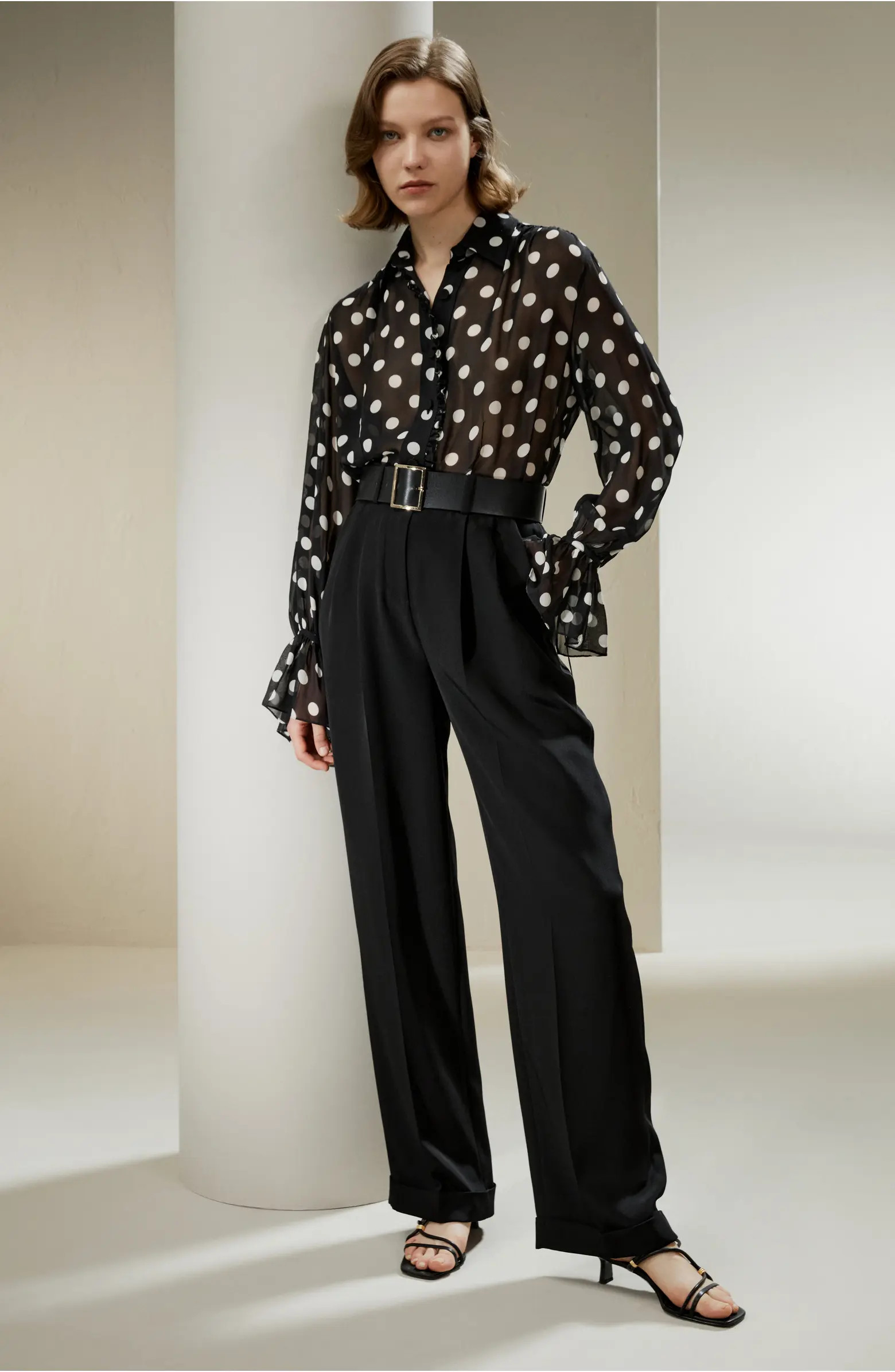 Polka Dots Georgette Blouse | Nordstrom