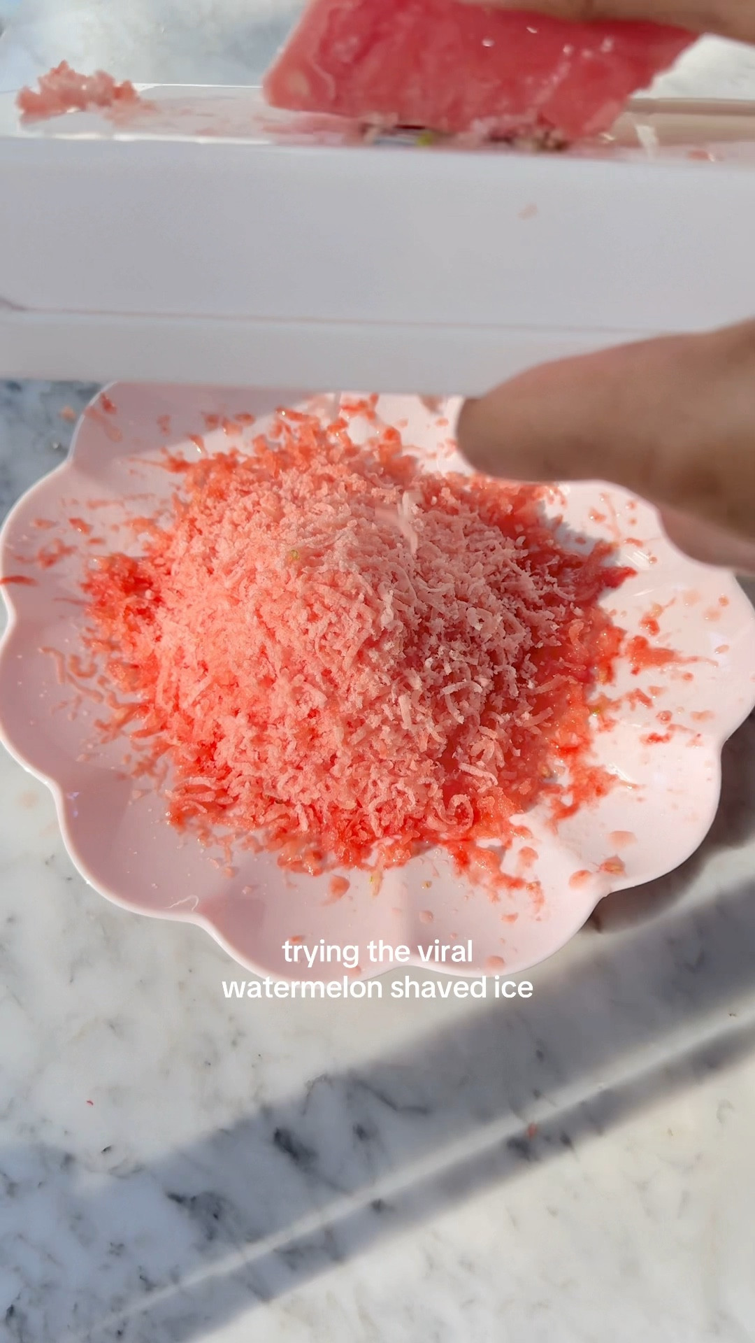 Make watermelon shaved ice for your next homemade dessert! #dessert #homemade #shavedice #summerfood

#LTKSeasonal #LTKParties #LTKHome