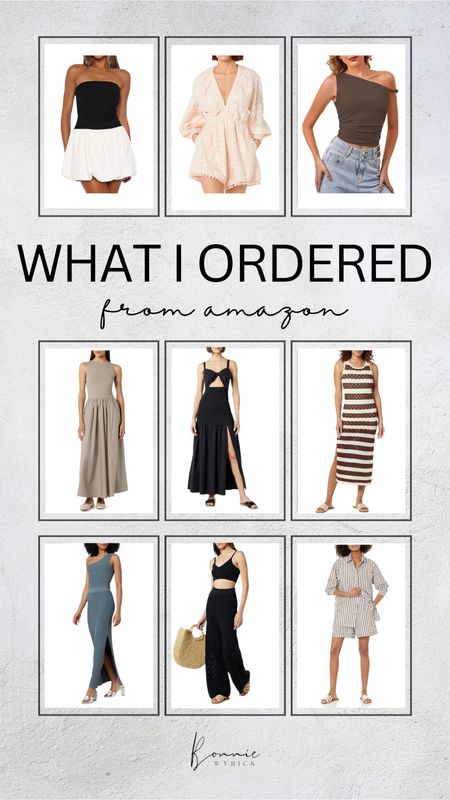 What I ordered from Amazon 🤍
-
-
-
Summer outfit inspo, summer dresses,
Maxi dress, mini dress, midi dress, two piece sets, sandals, affordable finds, fashion 

#LTKStyleTip #LTKMidsize #LTKSeasonal