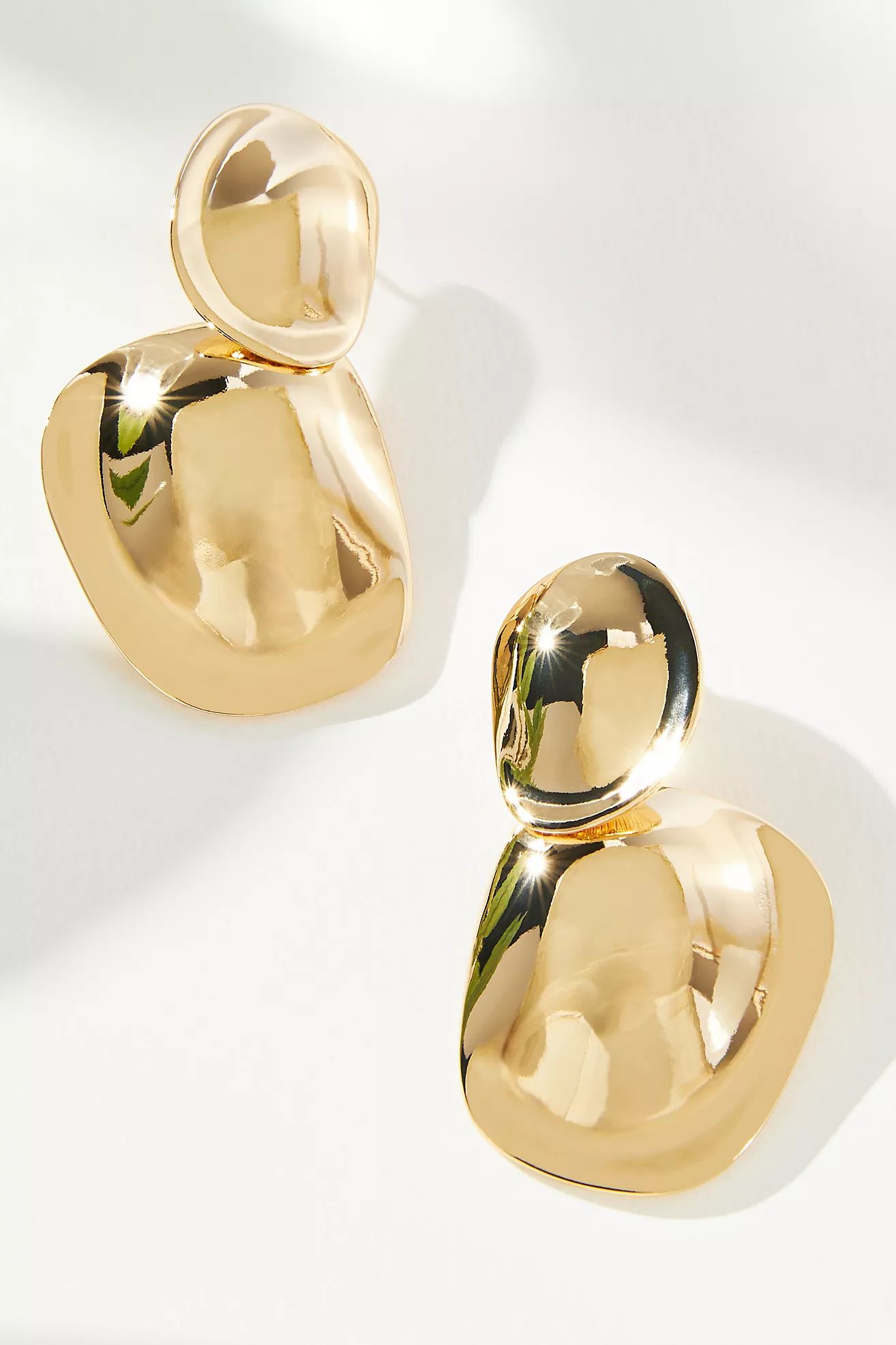 Double Dome Drop Earrings | Anthropologie (US)