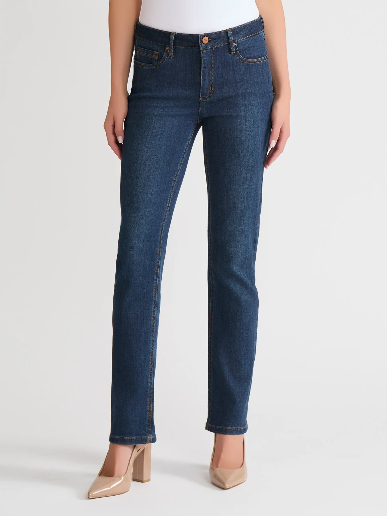 Lexington Straight Leg Jeans, Indigo Westpoint Wash | Jones New York