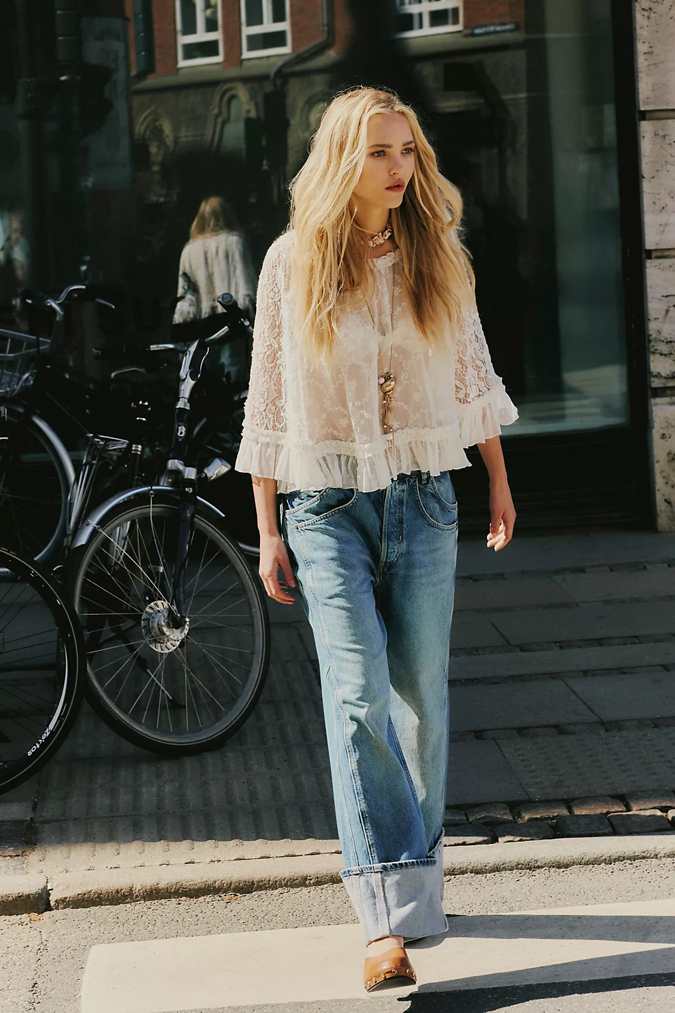We The Free Final Countdown Cuffed Low-Rise Jeans | Free People (Global - UK&FR Excluded)