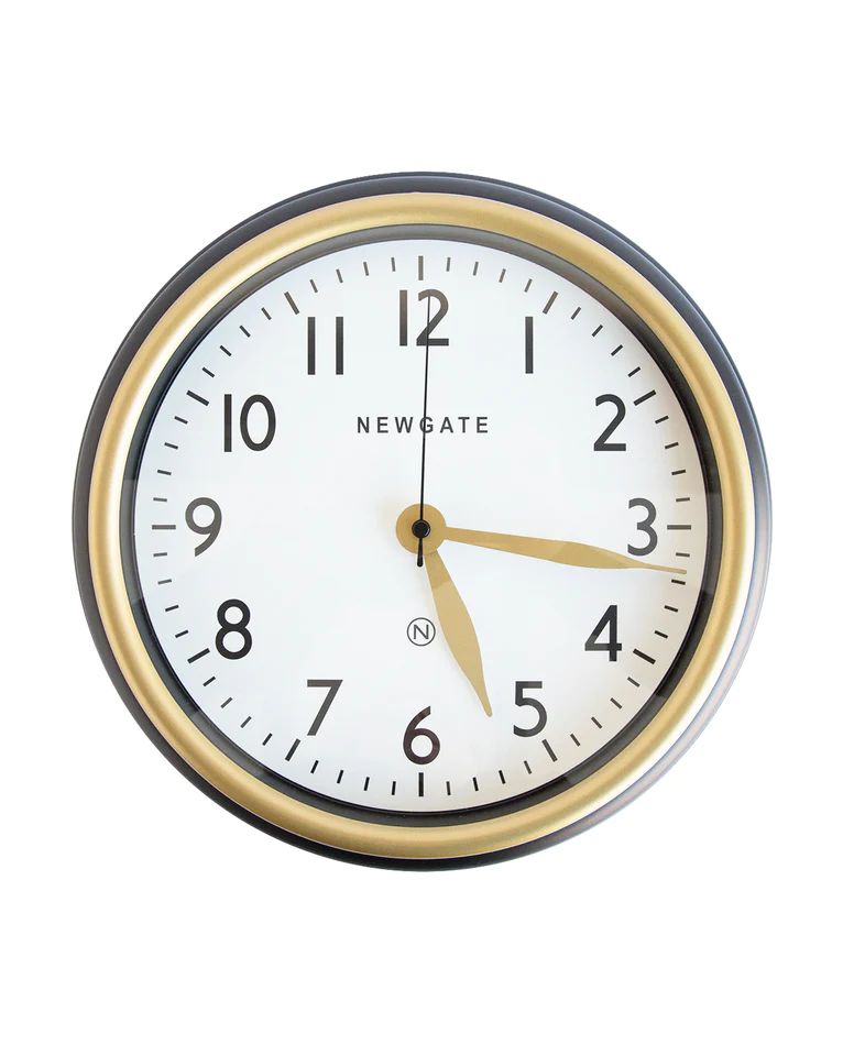 Norfolk Matte Black Wall Clock | McGee & Co.