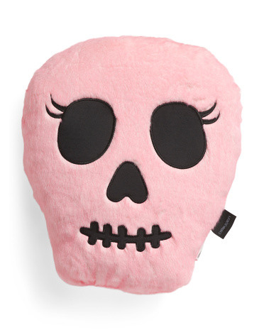 15x18 Two Tone Skull Shape Pillows | TJ Maxx