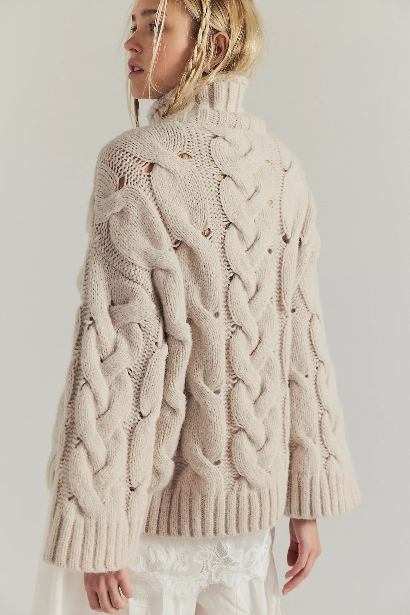 Clementine Cable Knit Pullover | Free People (UK)