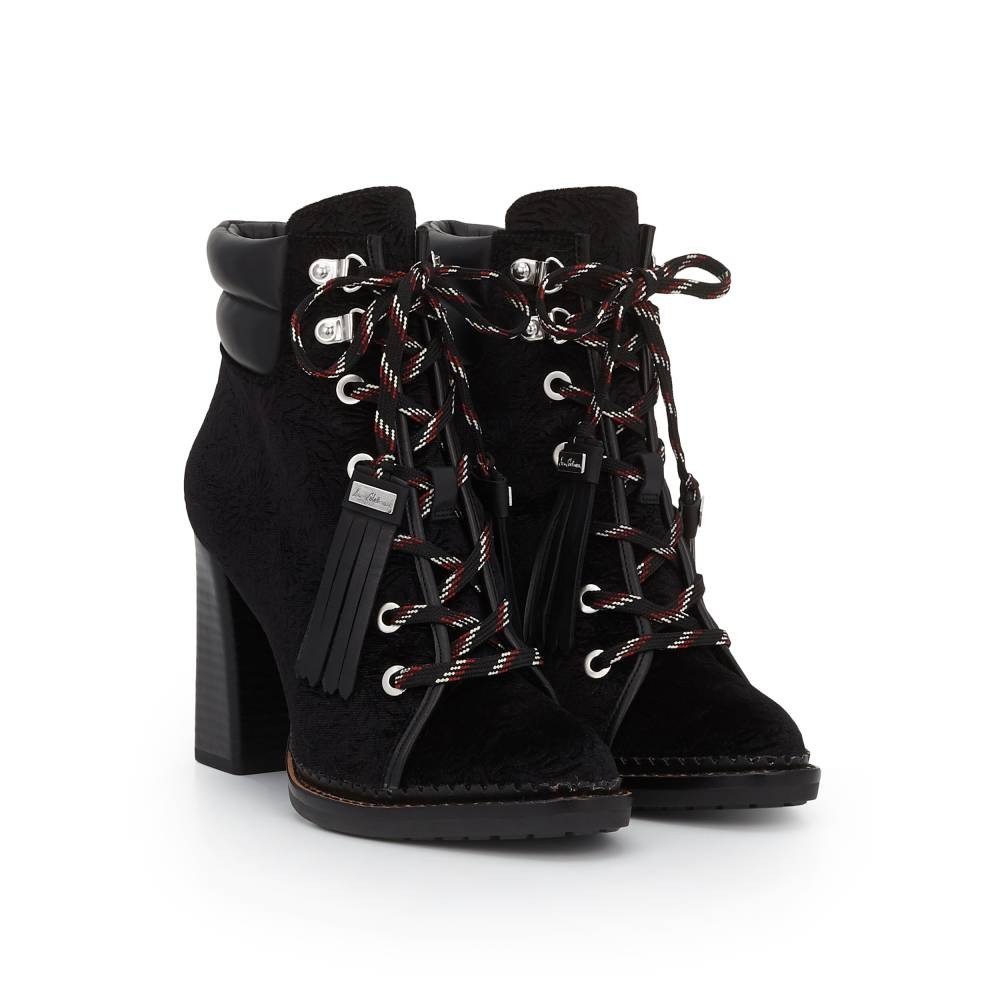 Sondra Heeled Lace-Up Bootie | Sam Edelman