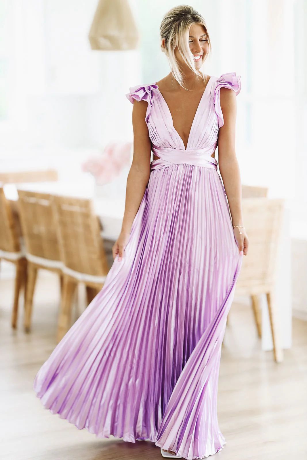 For Keeps Maxi Gown - Lavender | Hazel and Olive