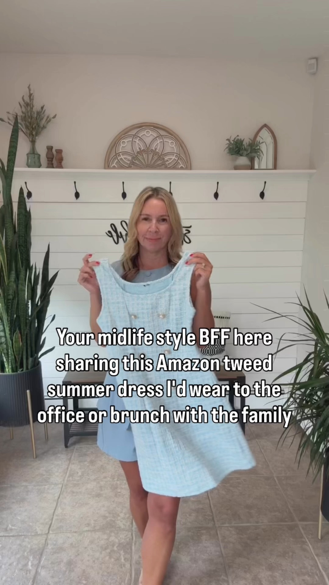 Work outfit idea! I’m wearing a medium in the summer dress

#LTKWorkwear #LTKOver40 #LTKPetite