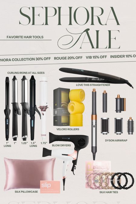 Sephora Savings Event Happening Now! Sharing my fave hair tools here. Use code: YAYSAVE

Sephora Collection 30% off: 4/5 - 4/15
Rouge 20% off: 4/5 - 4/15
VIB 15% off: 4/9 - 4/15
Insider 15% off: 4/9 - 4/15

#LTKxSephora #LTKbeauty