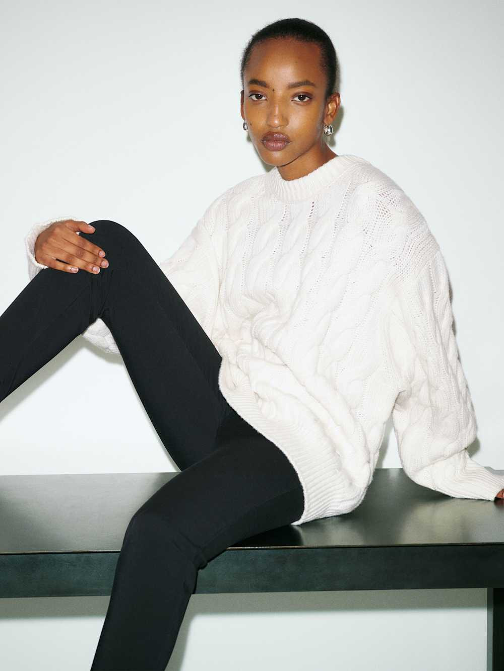 Jo Regenerative Wool Oversized Crew | Reformation (Global)