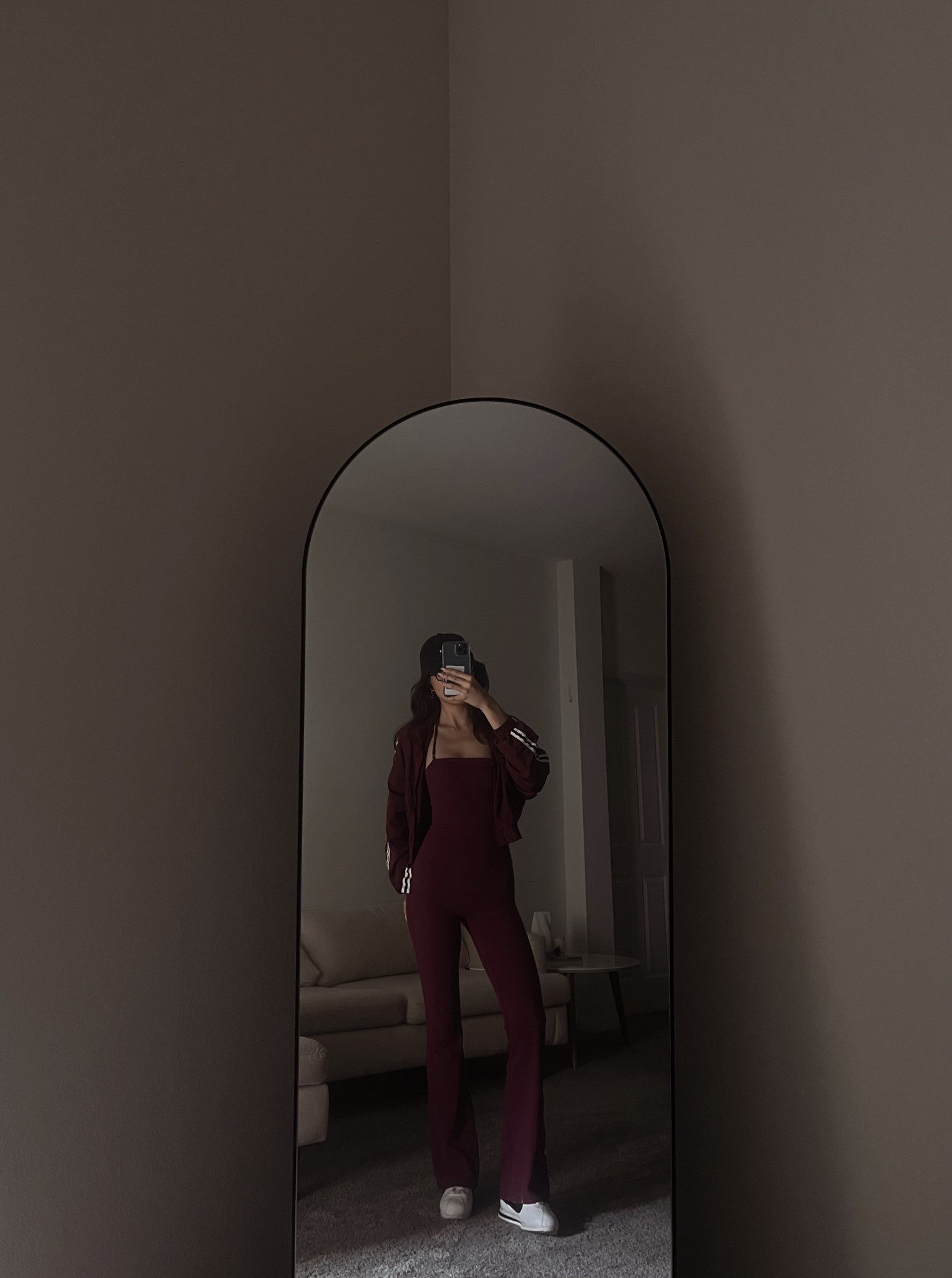 Burgundy gym fits just hit different ❤️ 

This one-piece workout set keeps everything smooth, snatched, and comfortable while still looking cute. Perfect for low-impact workout or shopping days at the grocery store. Linked similar dupes + chic halter tops here!

#LTKootd #LTKselfcare #LTKfitnessgoals