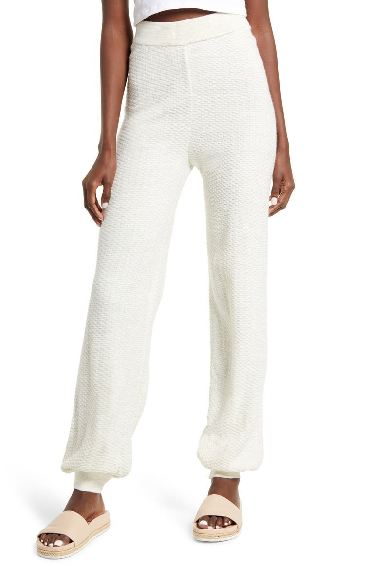 VERO MODA Textured Joggers | Nordstrom | Nordstrom