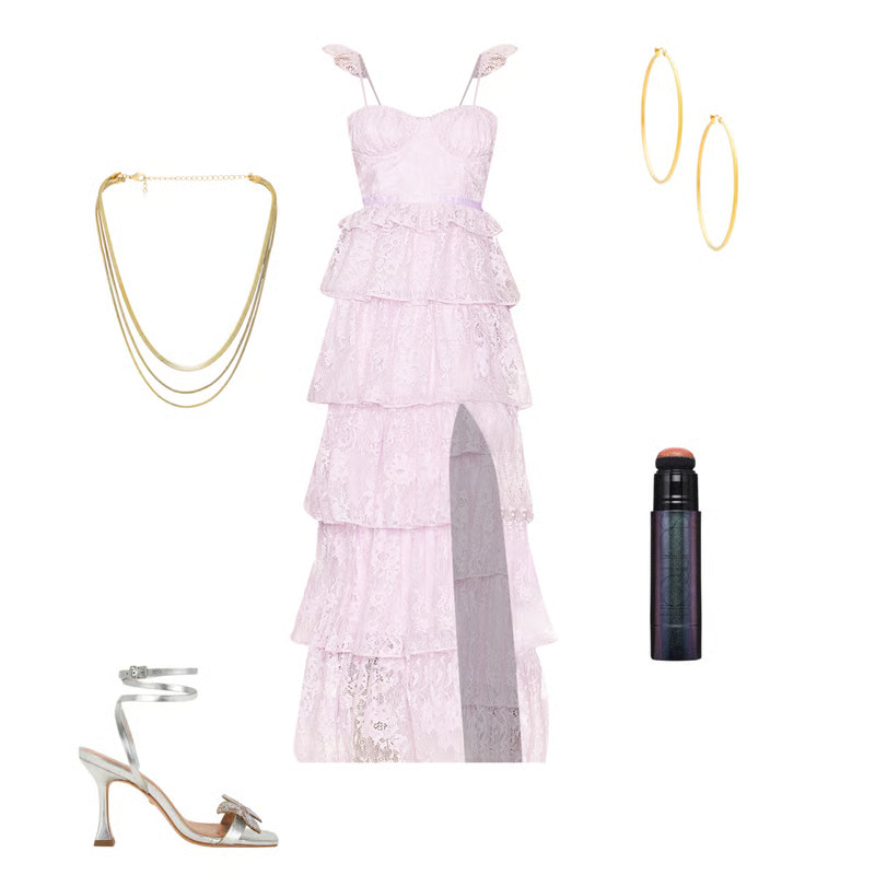 Cantini Maxi Dress in Lavender | Revolve Clothing (Global)