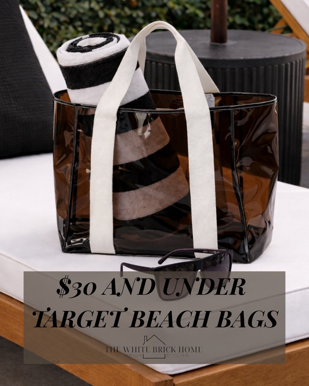 $30 and under “look for less” pool and beach bags from Target! Loving these options - I have this bag and love it for the $25 price tag. 
🖤🖤
Target, Target purse, pool bag, beach bag, target pool bag, tote, beach tote, towel, beach towel, pool decor, patio finds, pool finds, outdoor decor, affordable tote, affordable beach bag, target spring clothes, target summer  


#LTKHome #LTKSeasonal #LTKSaleAlert