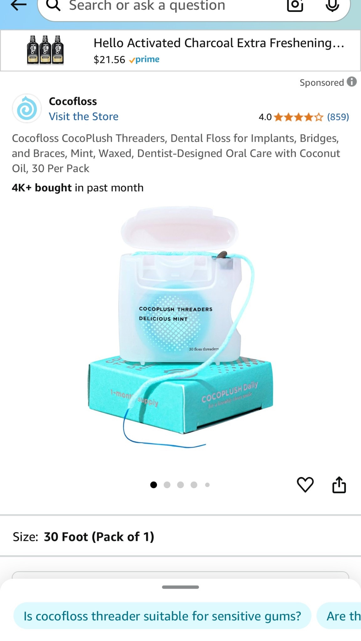 This floss is expensive and worth every. Single. Penny  

#LTKBeauty #LTKSpringSale