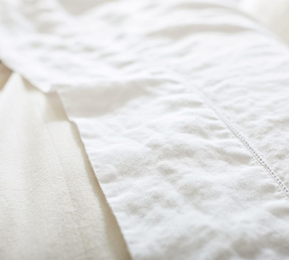 Belgian Flax Linen Sheet Set | Pottery Barn (US)
