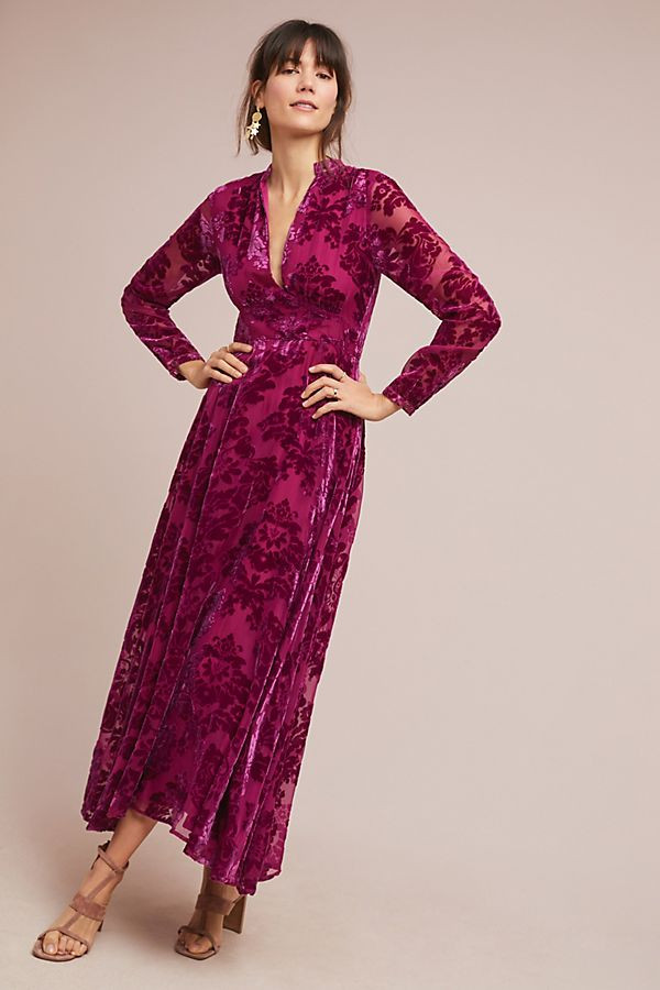 Yumi Kim Carol Velvet Dress | Anthropologie (US)