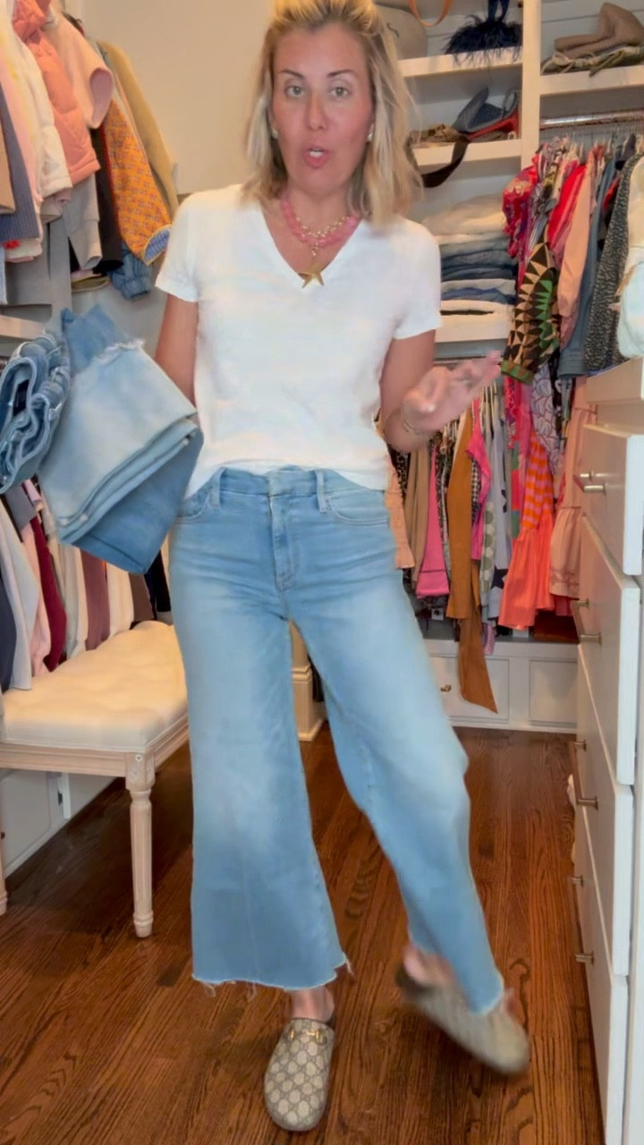 Showing you my most worn jeans. I will link some other favorites too. 
Galway - 26P
Becca - 26
Risen Cuff - 25
Old Navy - 2 
Paige Anessa - 26
Mother - 25￼

#LTKOver40 #LTKdayinmylife #LTKmomlife