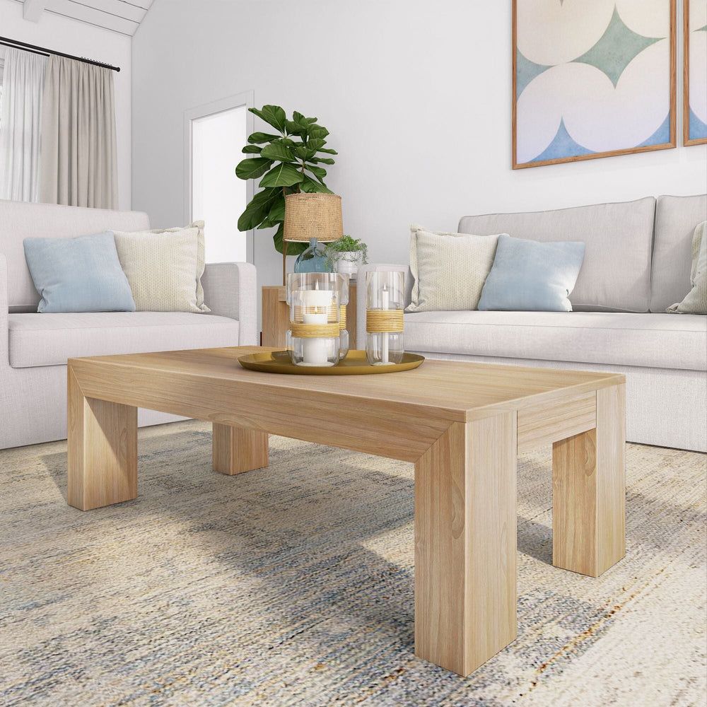 Modern Rectangular Coffee Table - 48 | Plank+Beam