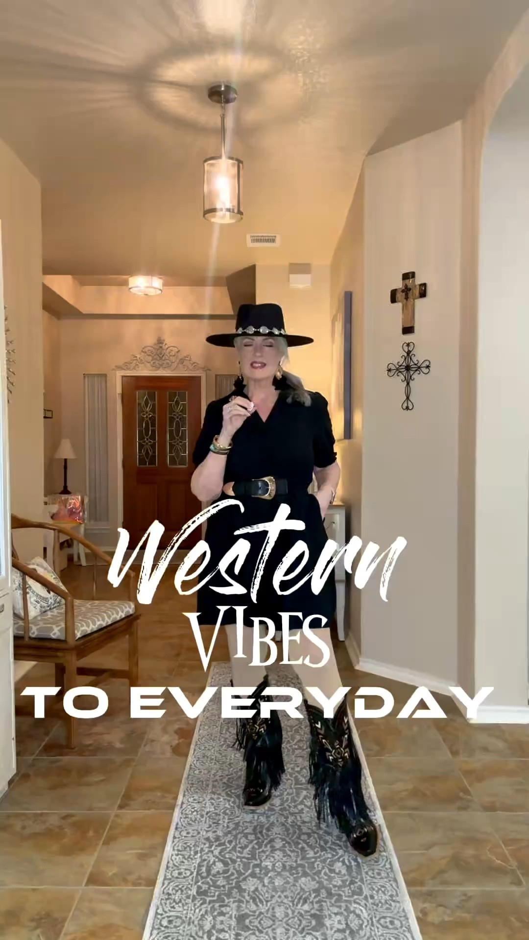 From Western vibes to an everyday basic black dress. Easy to wear and would fit all body shapes and heights. Go casual or dress it up. The perfect black dress. #Amazon 

#LTKSaleAlert #LTKootd #LTKOver40