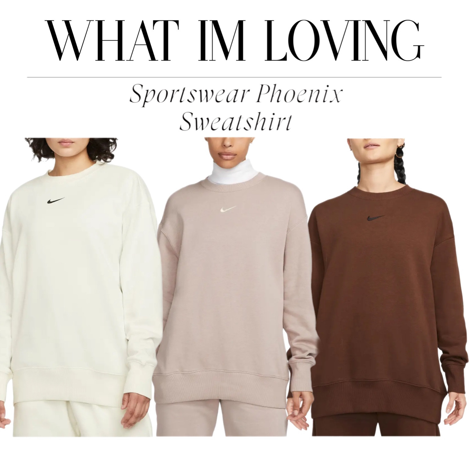 Neutral Sweatshirts I’m loving 

#LTKstyletip #LTKunder100