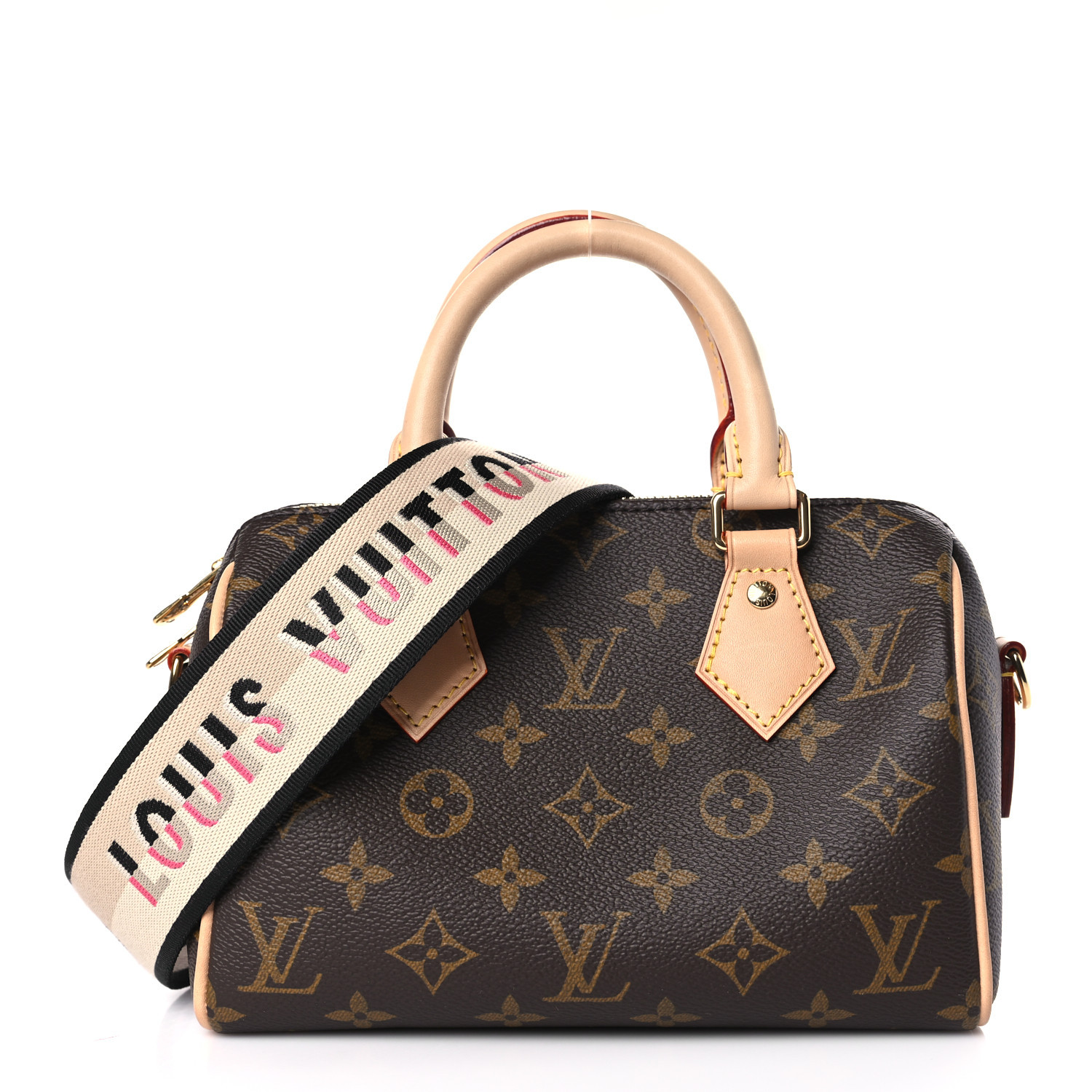 Monogram Speedy Bandouliere 20 Black | FASHIONPHILE (US)