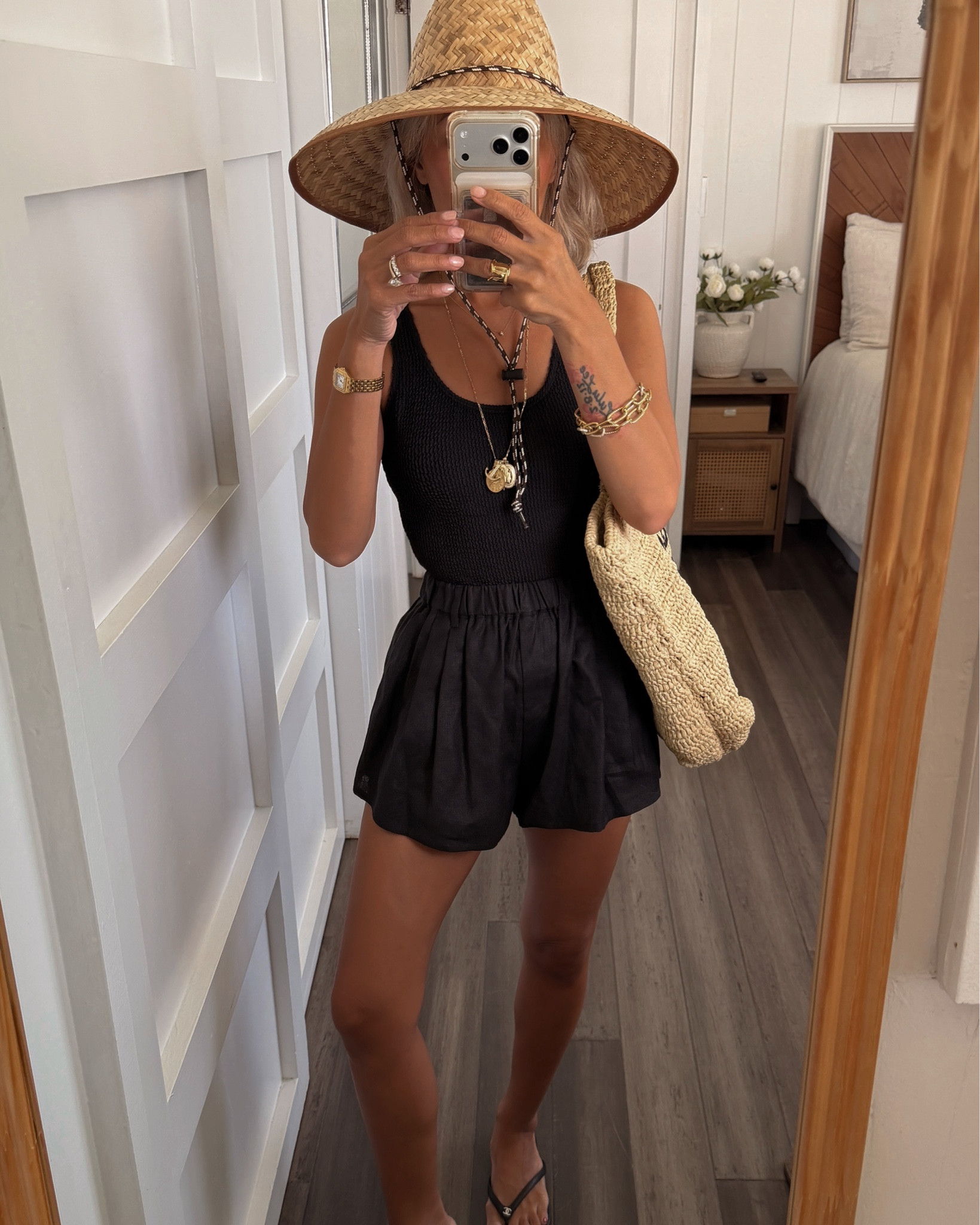 This one piece swim is like THE Hunza g $250 crinkled swim and I kinda like this fit better 👀 wearing and xs. xxs shorts. PS this hat is so cool! 

#LTKPetite #LTKSwim #LTKTravel