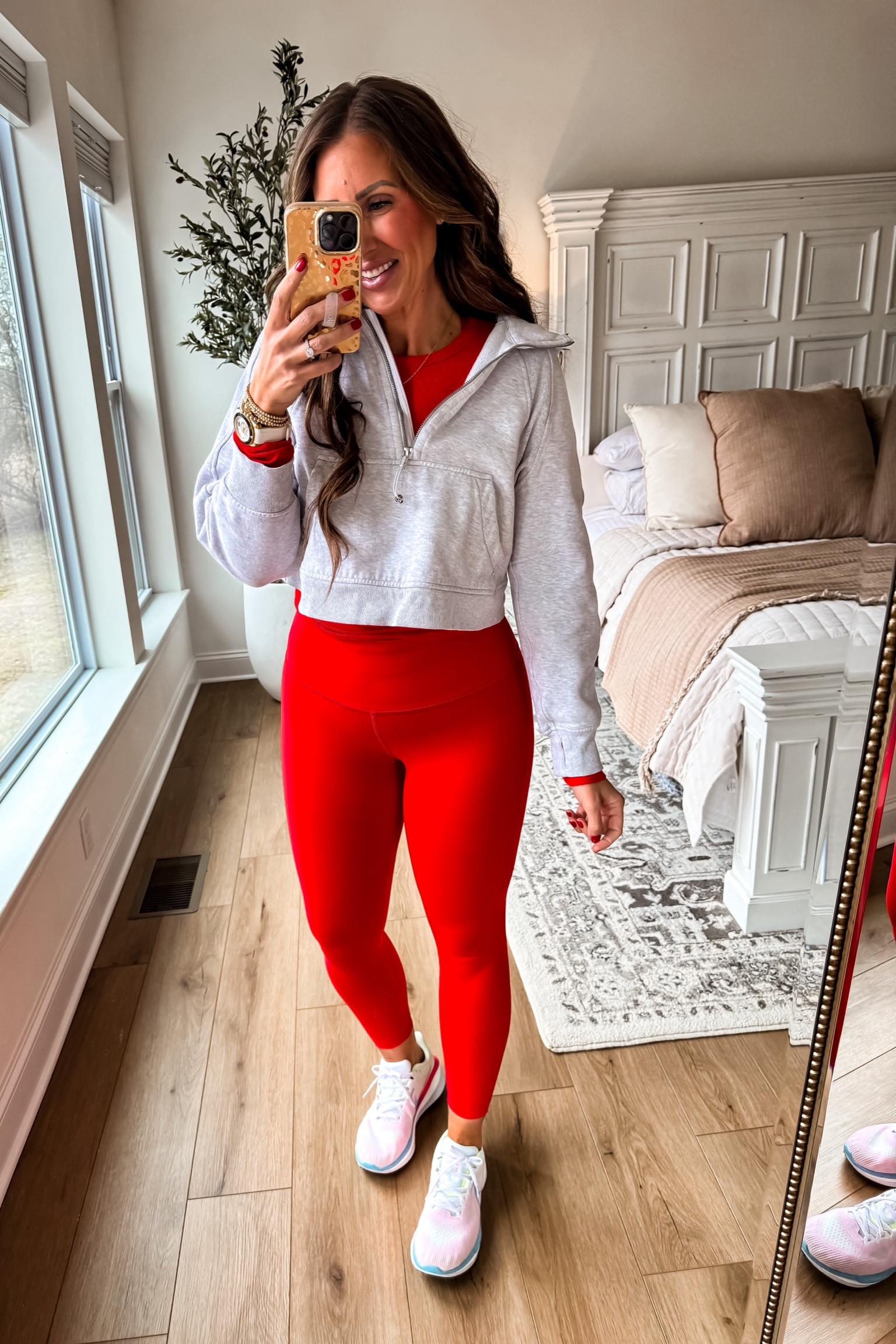 Size 8 leggings size 10, long sleeve, size 8 sports bra

#LTKfindsunder100 #LTKover40 #LTKmidsize