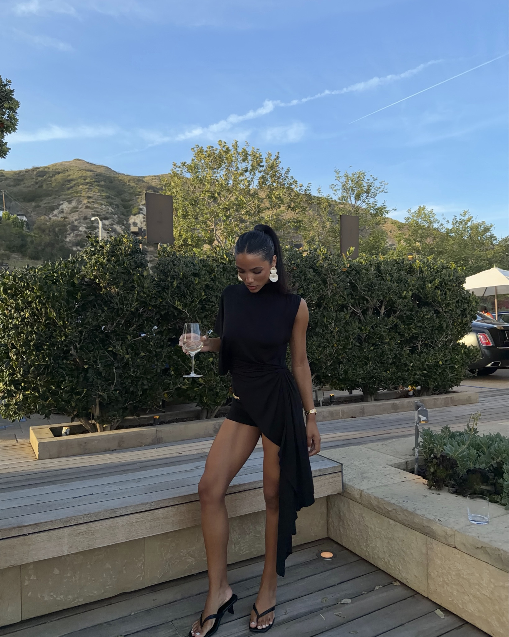 🏷️ zara, zara new in, zara black top, asymmetrical black top, long top, black mini top, black thong heel, thong heel, gold chain belt  

#LTKspring #LTKuk #LTKsummer
