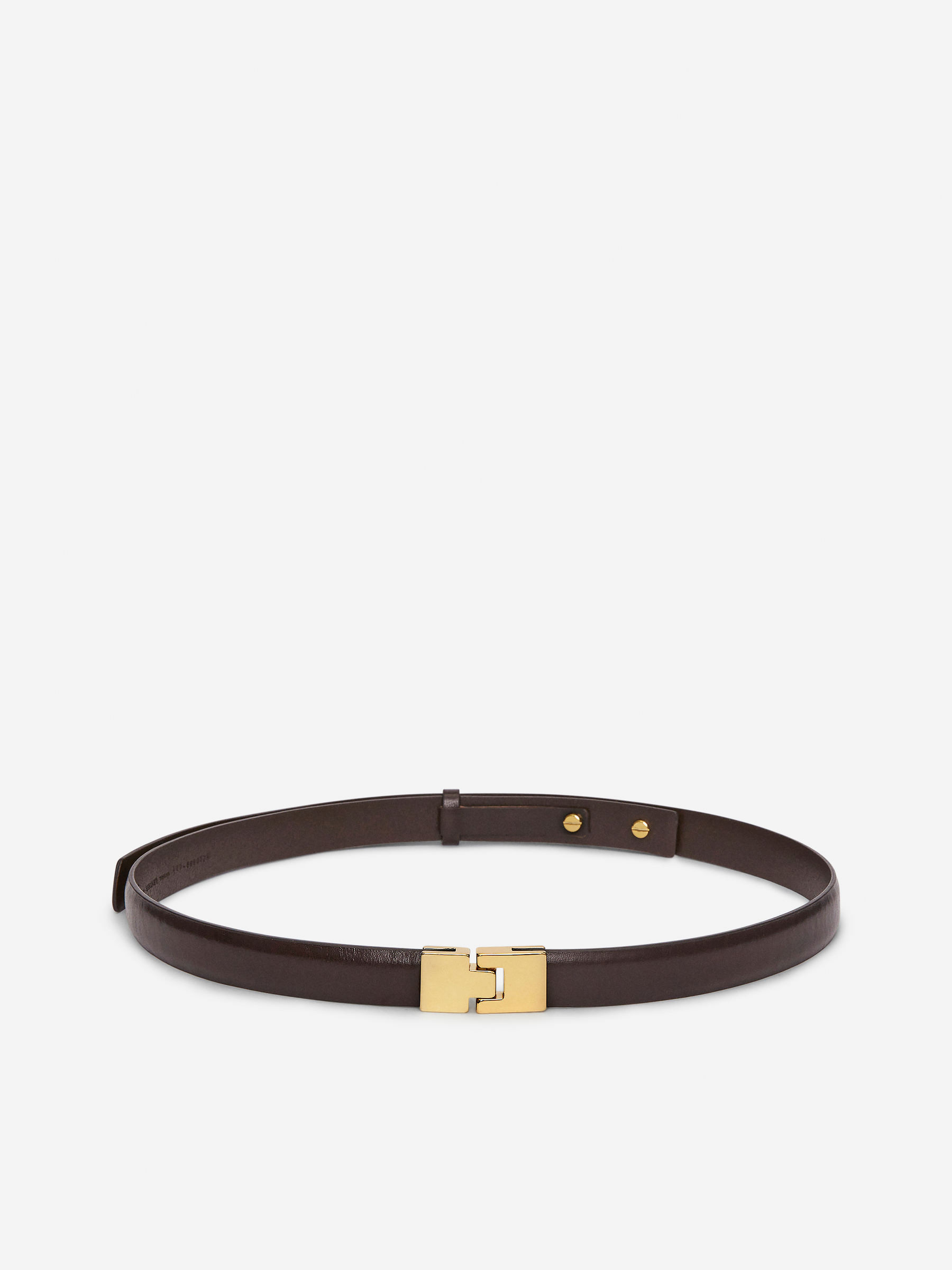 Buckle Leather Belt – Brown – Women – ARKET GB | Arket UK