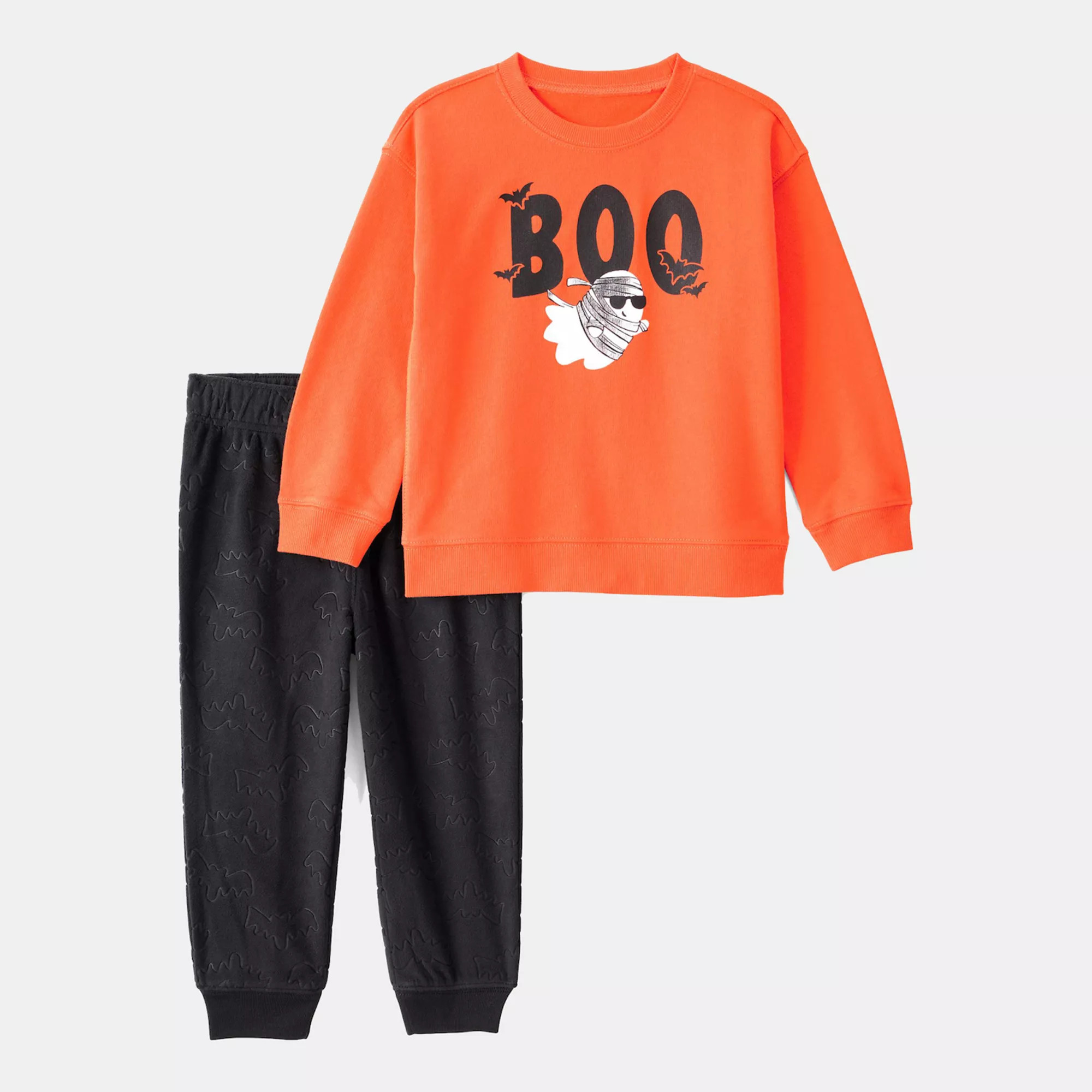 Toddler Boy Carter's 2-Piece Halloween Ghost Pullover Sweatshirt & Jogger Set | Kohl's