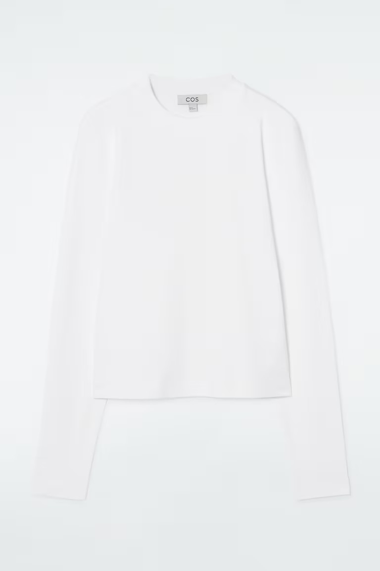 CLEAN CUT LONG-SLEEVED T-SHIRT | H&M (UK, MY, IN, SG, PH, TW, HK)