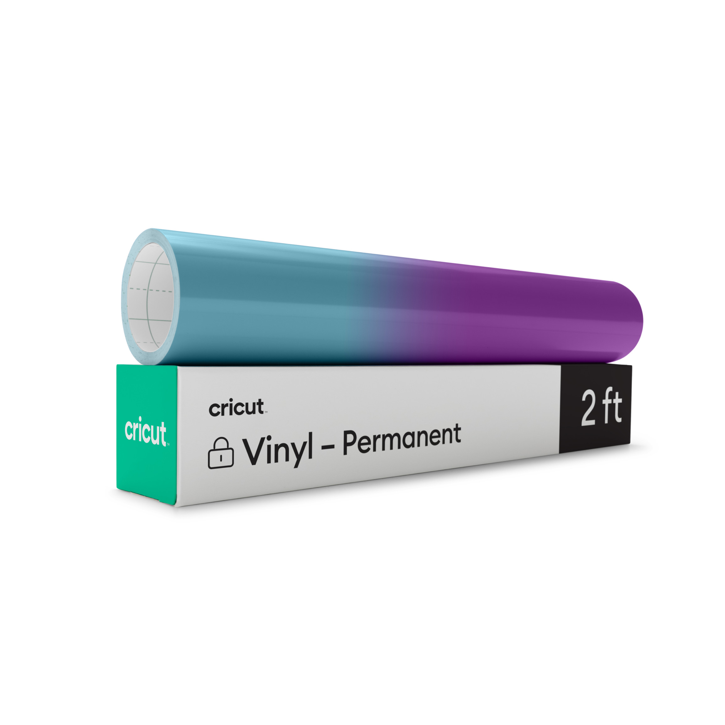 Cold-Activated, Color-Changing Vinyl – Permanent, Turquoise - Purple | Cricut