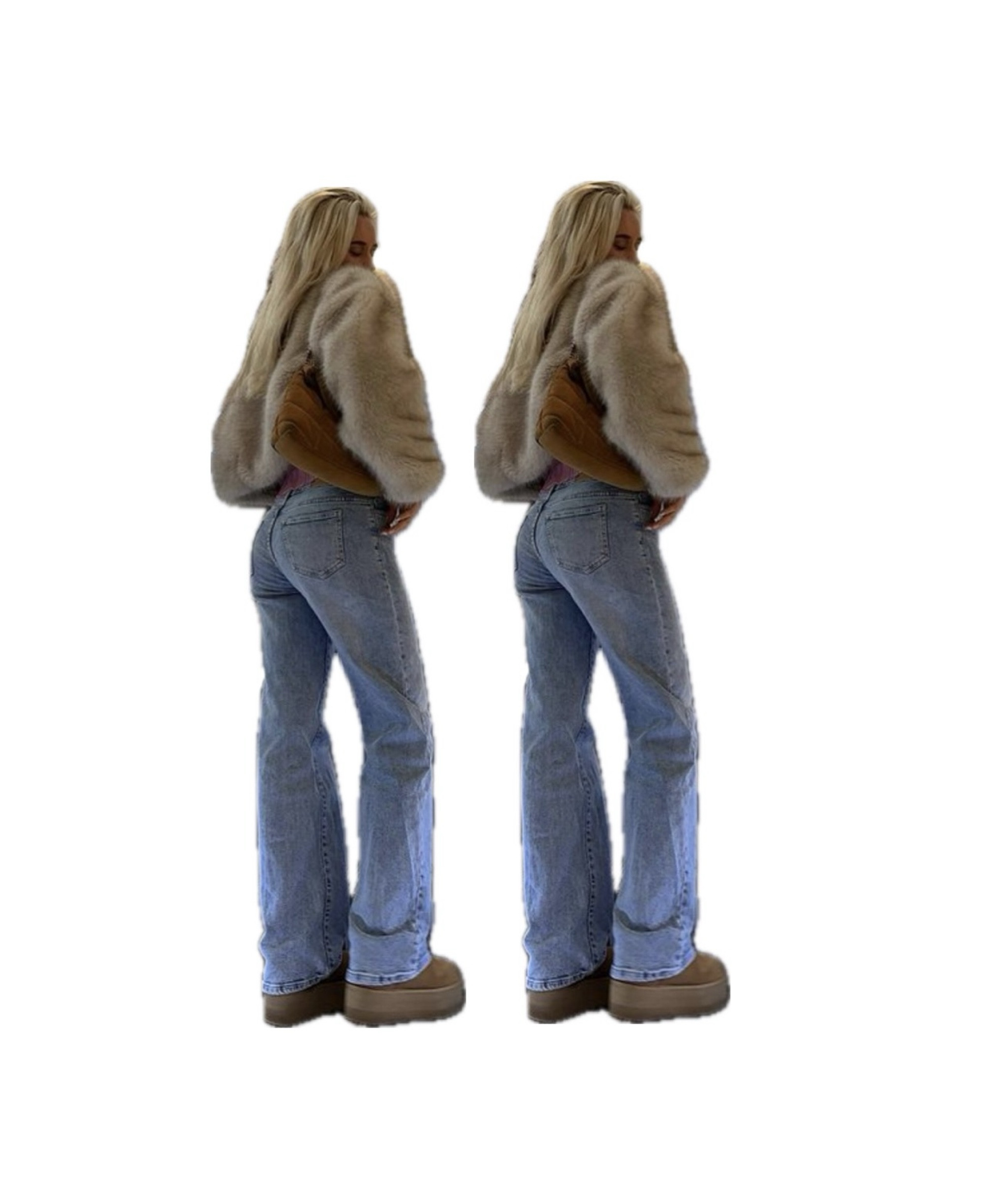 Outfit linked🐻 fur coat, Ugg dupes, straight jeans

#LTKSeasonal #LTKSpringSale #LTKstyletip
