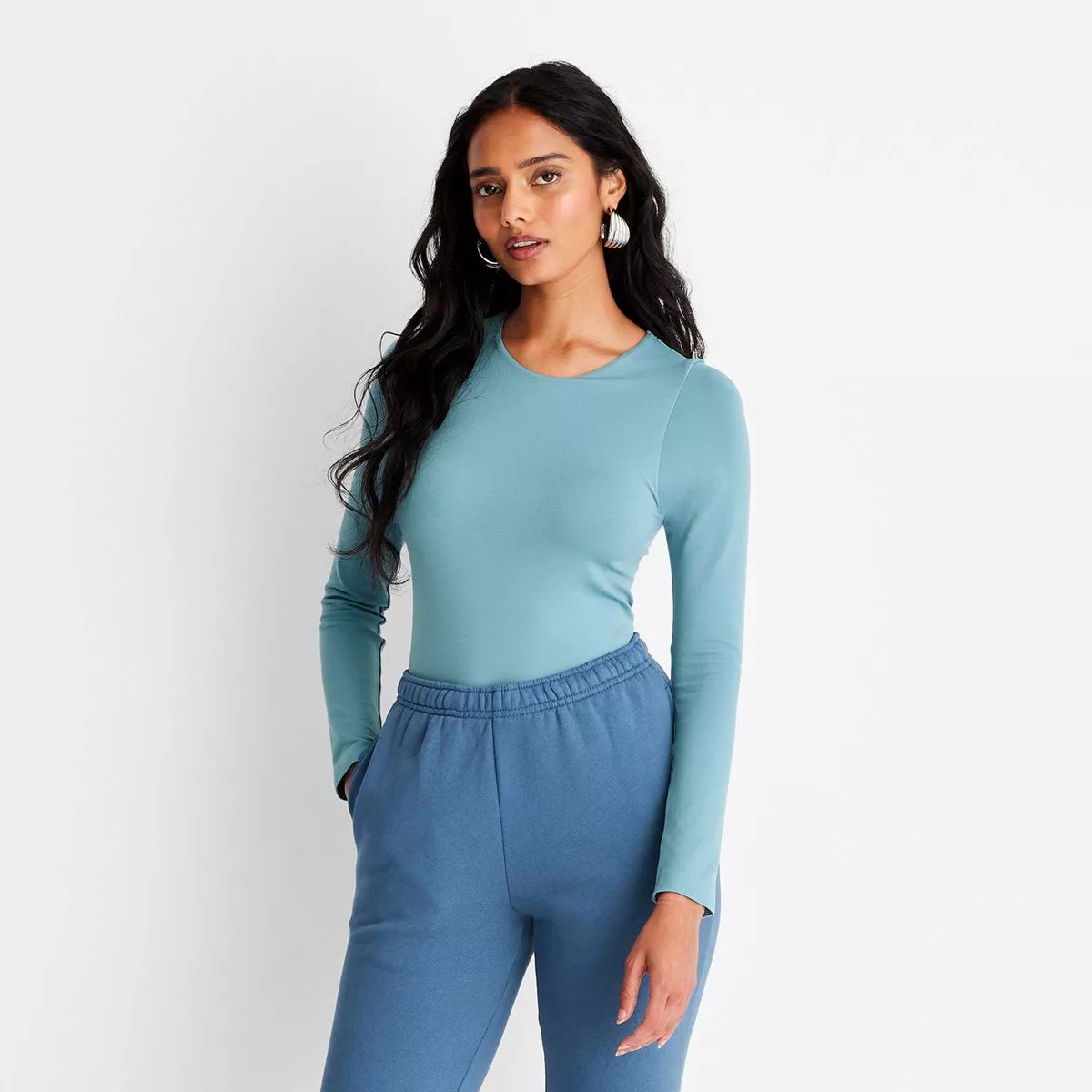 Women's Long Sleeve Seamless Bodysuit - A New Day™ | Target