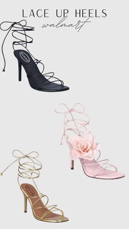 Walmart, spring fashion, spring style, lace up, heels, affordable style 

#LTKstyletip #LTKfindsunder50 #LTKSeasonal