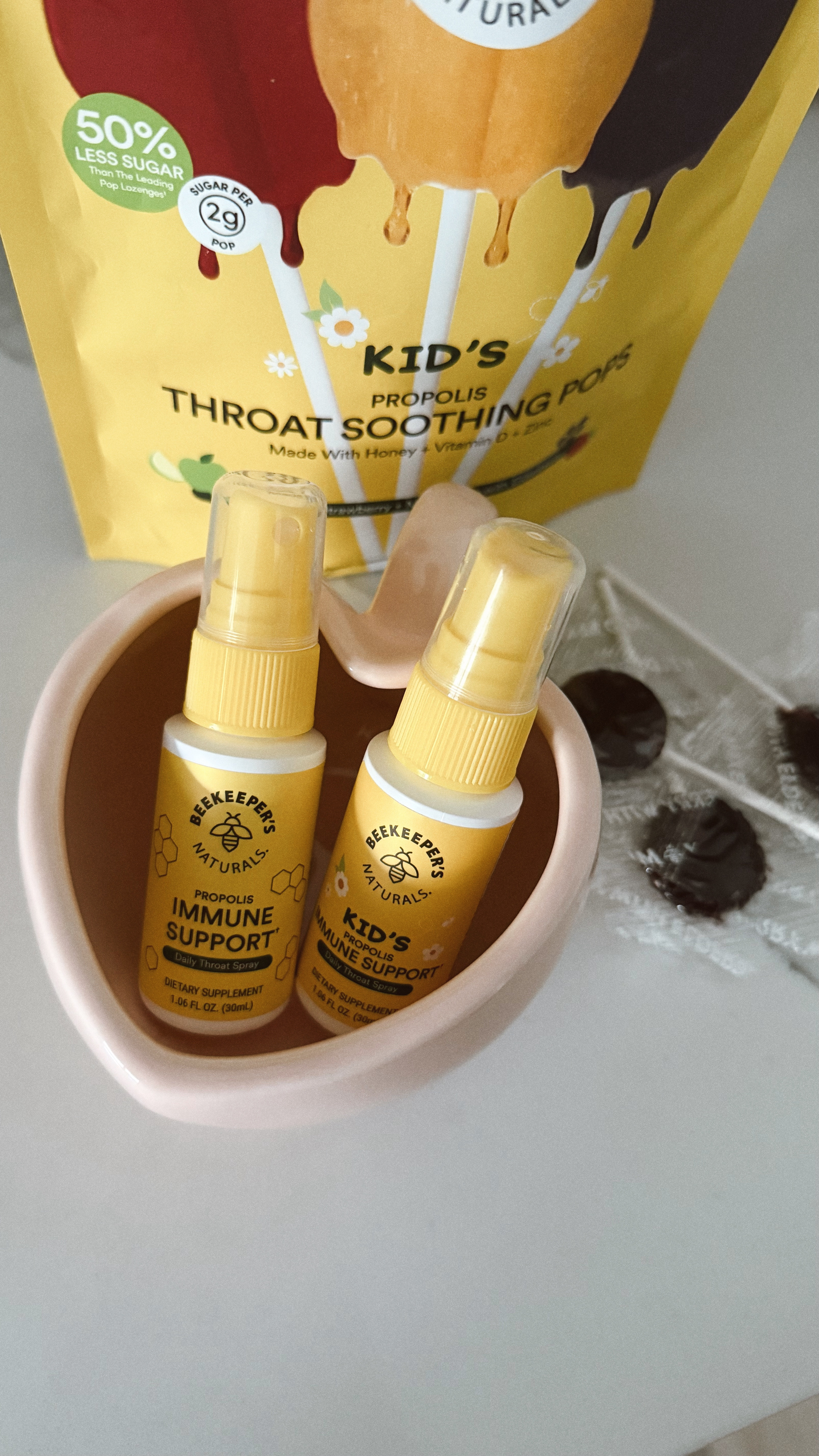 🐝 🍯 If you’re looking for immune support for you & your family, @beekeepers_naturals has been a
game changer for us! It’s full of antioxidants, vitamins & replaced my kids' vitamin gummies. Full
of only clean ingredients + they love the taste. Use Code: JENSNEST20 to save 20% off 🐝🤎🍯✨

#beekeepersnaturalspartner #propolis #immunesupport #wellness #natural #mom #kids #family #immune #vitamins

#LTKKids #LTKWatchNow #LTKFamily