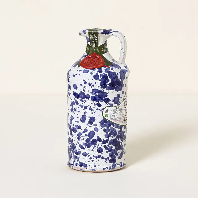 Italian Olive Oil & Hand-Painted Ceramic Vessel | UncommonGoods