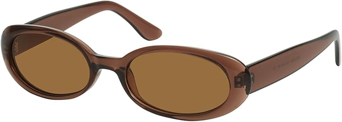 mosanana Tiny Oval Sunglasses for Women Small Face Mini Narrow Style MS52359 | Amazon (US)