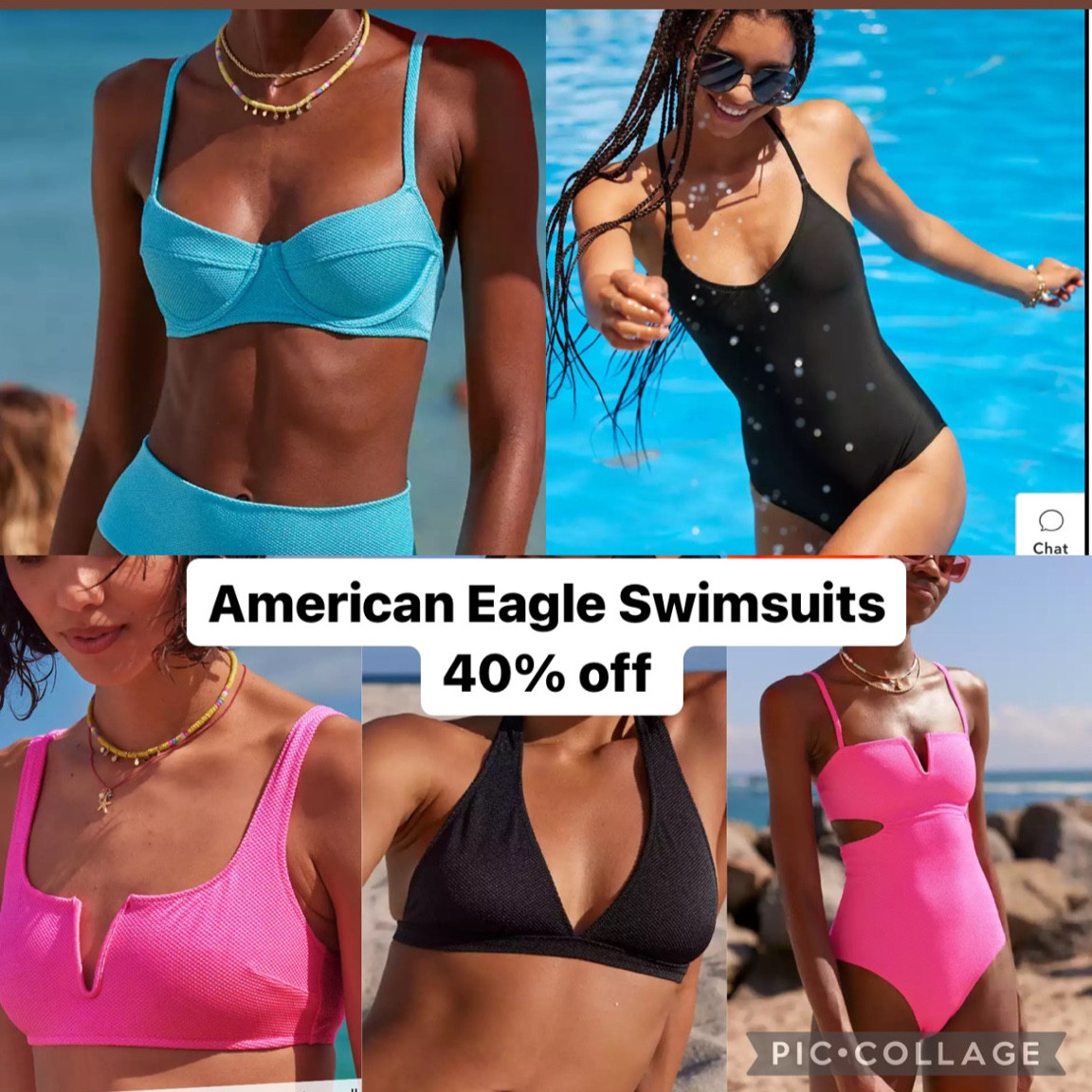 American eagle swimsuits 40% off #swimsuits #bikini #onepiece #swim 

#LTKsalealert #LTKswim #LTKunder50