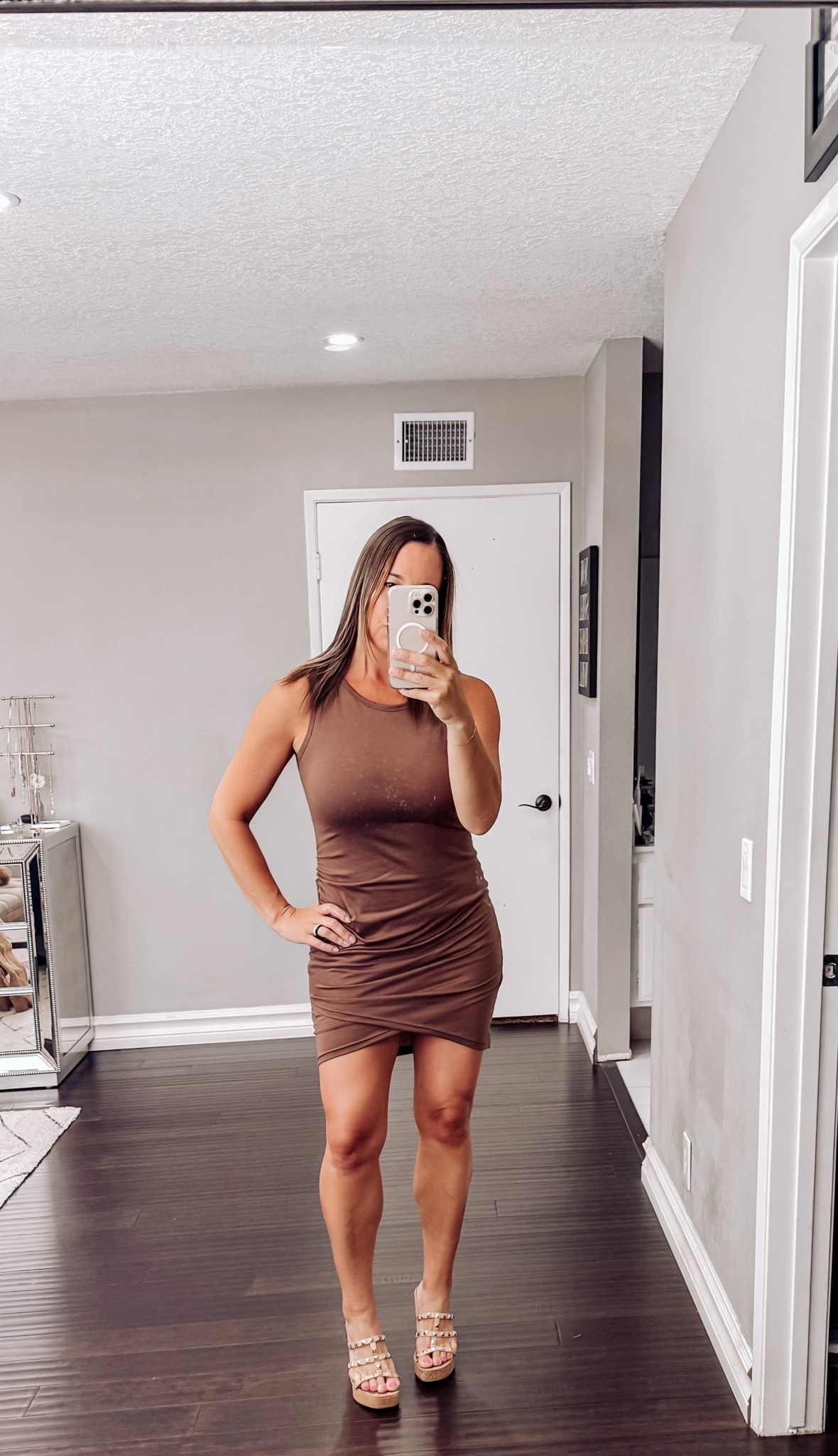 Slay your summer vibes with this bodycon dress! Shop my Amazon find @simplysarahmeadows #SummerFashion #AmazonFinds #LTKStyle #AffordableFashion #SpringStyle #SummerDress #TshirtDress #CasualChic #MomStyle 

 #LTKootd #LTKSeasonal #LTKOver40
