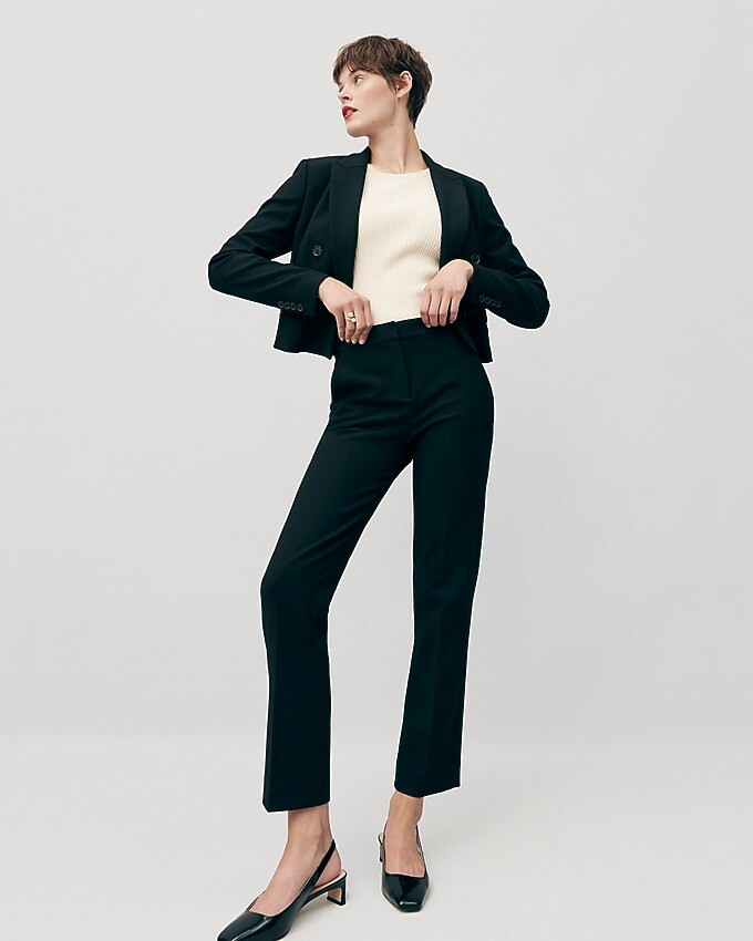 Kate straight-leg pant in four-season stretch | J. Crew US