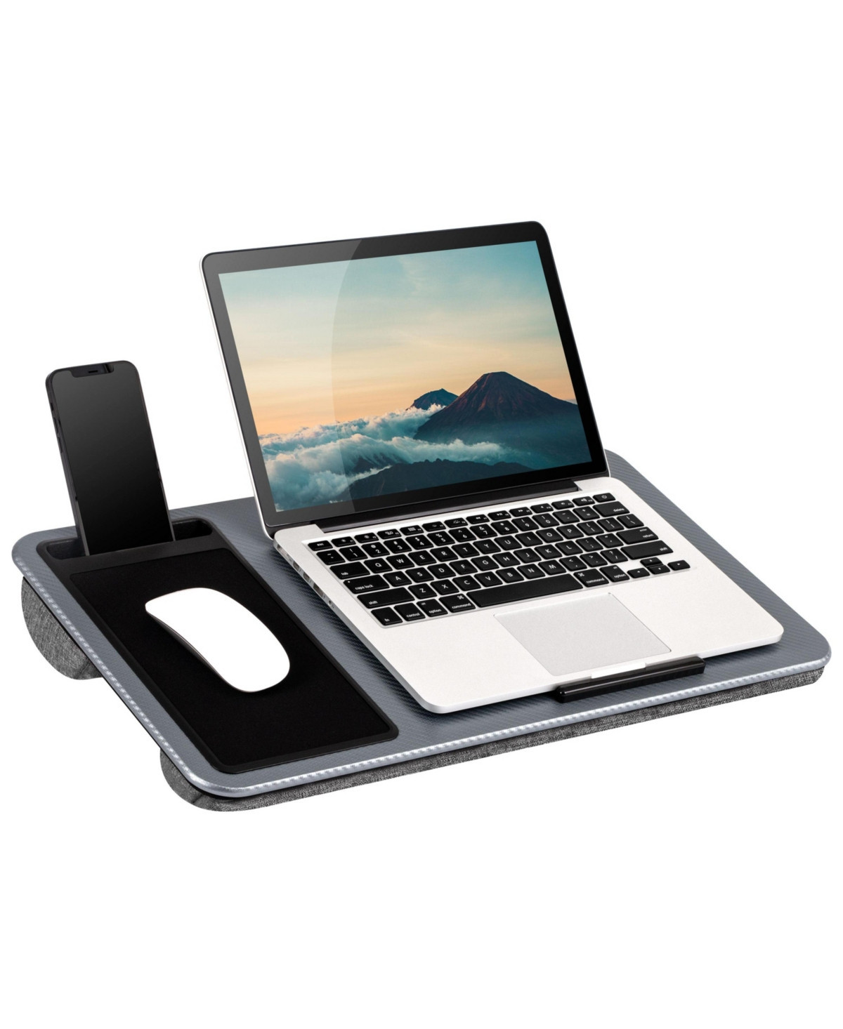 Lapgear Home Office Lap Desk, Left-Handed - Silver carbon | Macy's