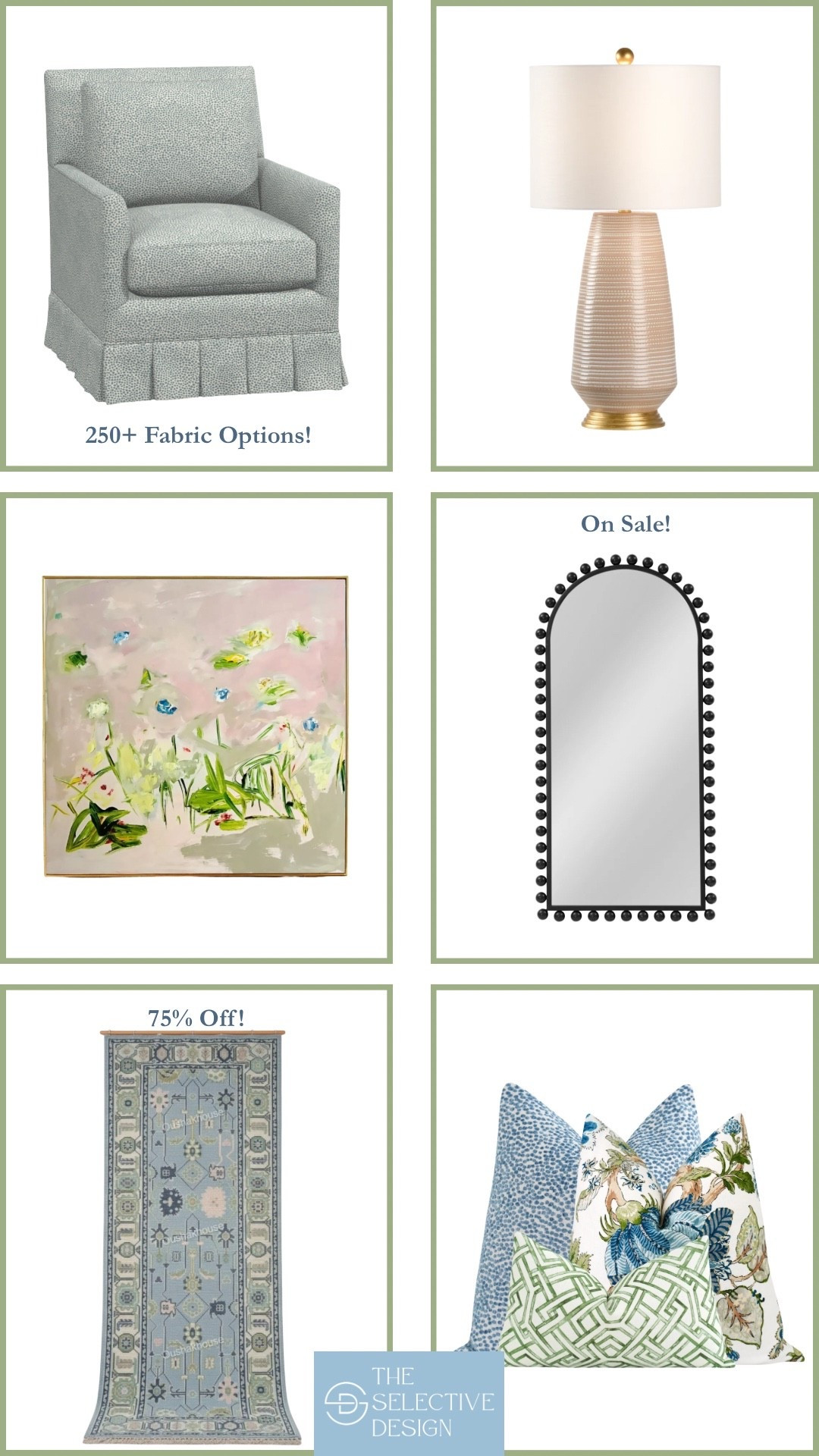 Loving these classic grandmillennial home decor finds! Perfect for a colorful grandmillennial living room design! 

Preppy home | Grandmillennial living room | classic living room | traditional living room | colorful living room 

#LTKSaleAlert #LTKHome