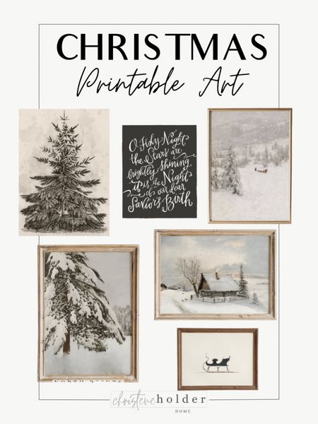 You can find so many cheap printable. Art options for Christmas on Etsy. These are some of my favorite prints that I use this year around my home to decorate for the holidays. 

Etsy, Printable Art, Collection Prints, North Prints, Lacuna Printable Art, Vintage Art Prints, Vintage Christmas Decor, Budget Decorating, Home Decor, Neutral Christmas

#LTKunder50 #LTKSeasonal #LTKHoliday