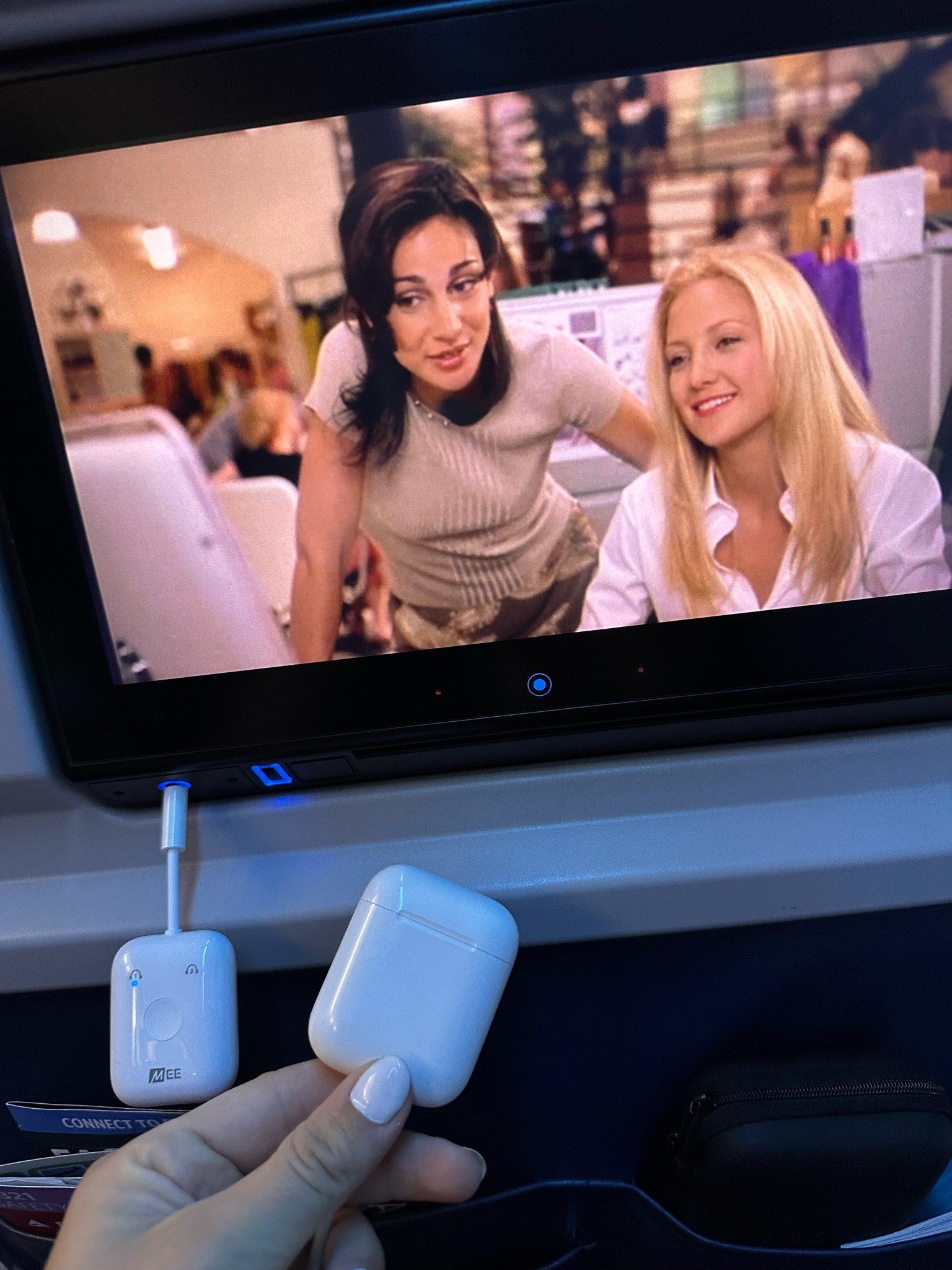 Travel necessities! This air connect device allows you to hook up any blue tooth headphones to the airplane tv. If you’re anything like me, the headphones they give you are too big for my ears! This thing is perfect 10/10 recommend. 

Amazon finds, air plane, plane necessitates 

#LTKGiftGuide #LTKTravel