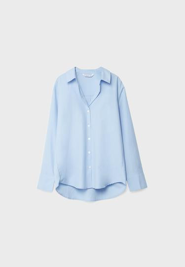 Basic poplin shirt | Stradivarius (UK)