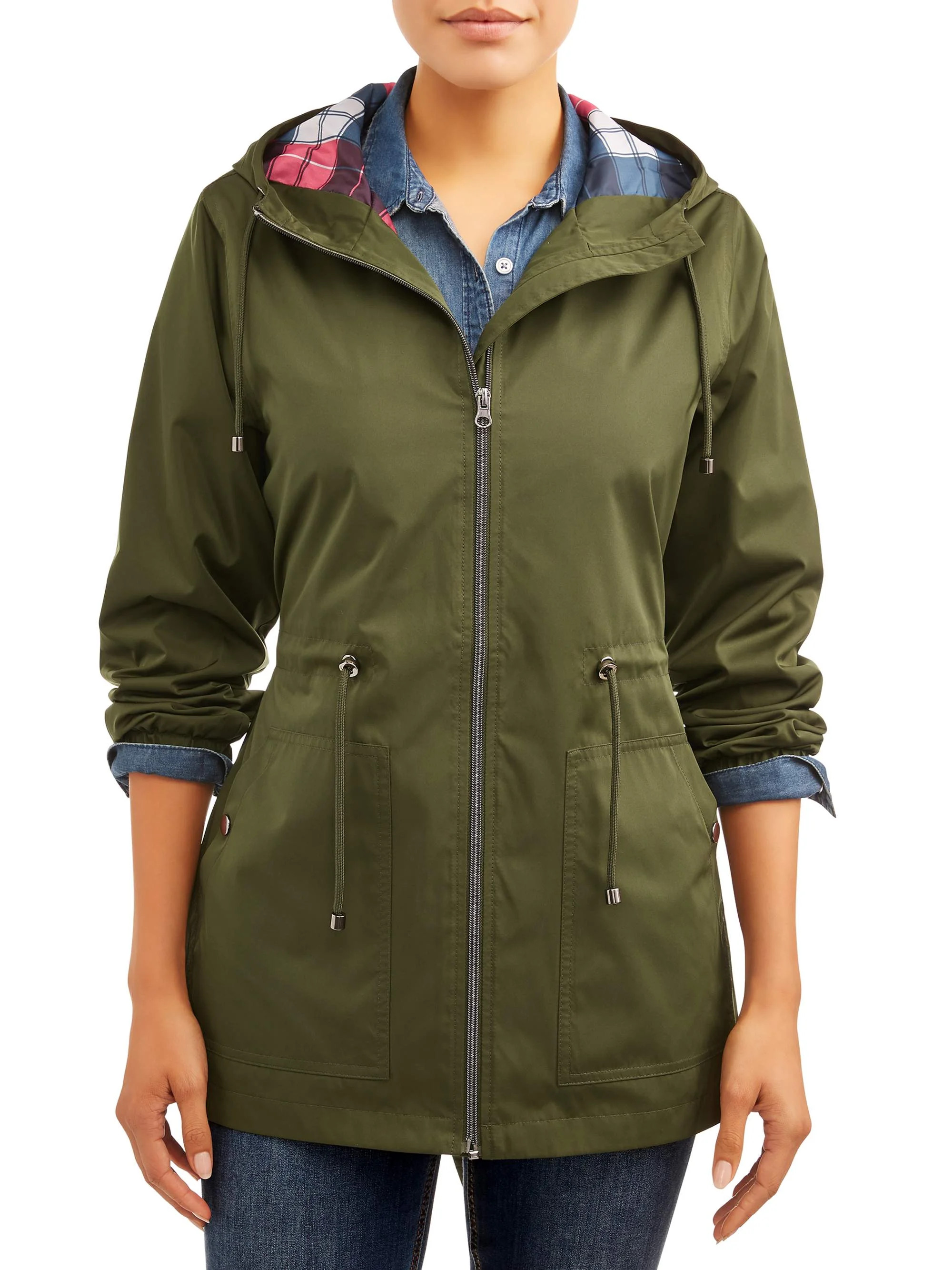 Time and Tru Women's Lightweight Anorak Jacket | Walmart (US)
