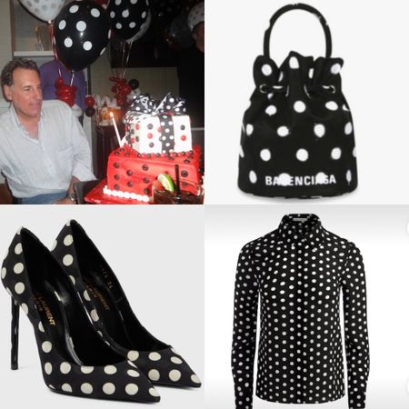 Are you ready to connect the dots? 
Did you know the polka dot print dominated in the 1980s? Do you think it will dominate in 2024? My research shows it’s a popular trend that’s back.
What’s old is new again! 


#LTKshoecrush #LTKSeasonal #LTKitbag