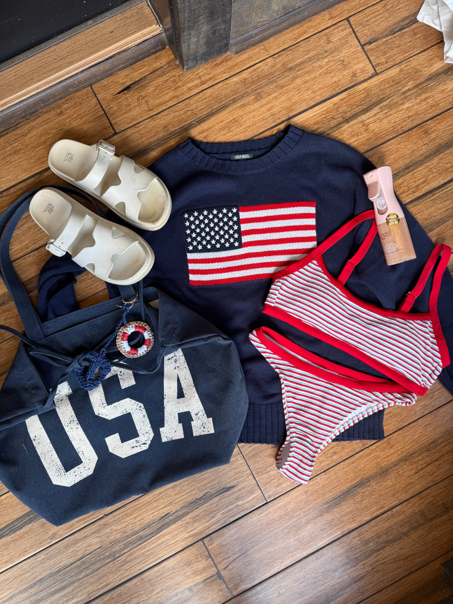 Memorial Day Ready (and 4th of July!)

Flag sweater, USA, beach bag, Memorial Day bathing suit, Fourth of July bathing suit, shimmer sunscreen, Target finds 
#LTKmemorialday #LTK4thofjuly #LTK4th

#LTKPetite #LTKFindsUnder50 #LTKParties